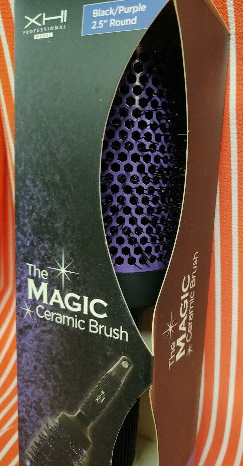 2.5-Inch Ceramic Round Hair Brush for Blowouts & Volume - Professional Styling Tool