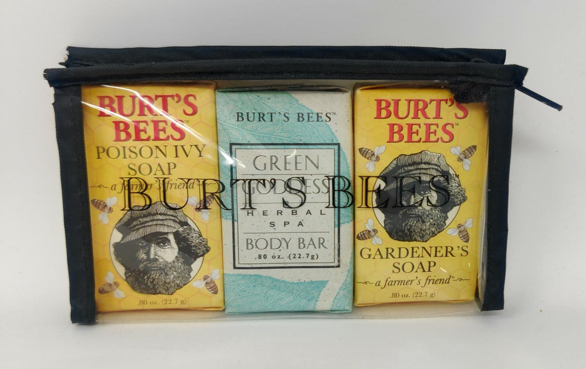 Gardening Soap Set - Burt's Bees 0.80 oz 3 Pack Variety
