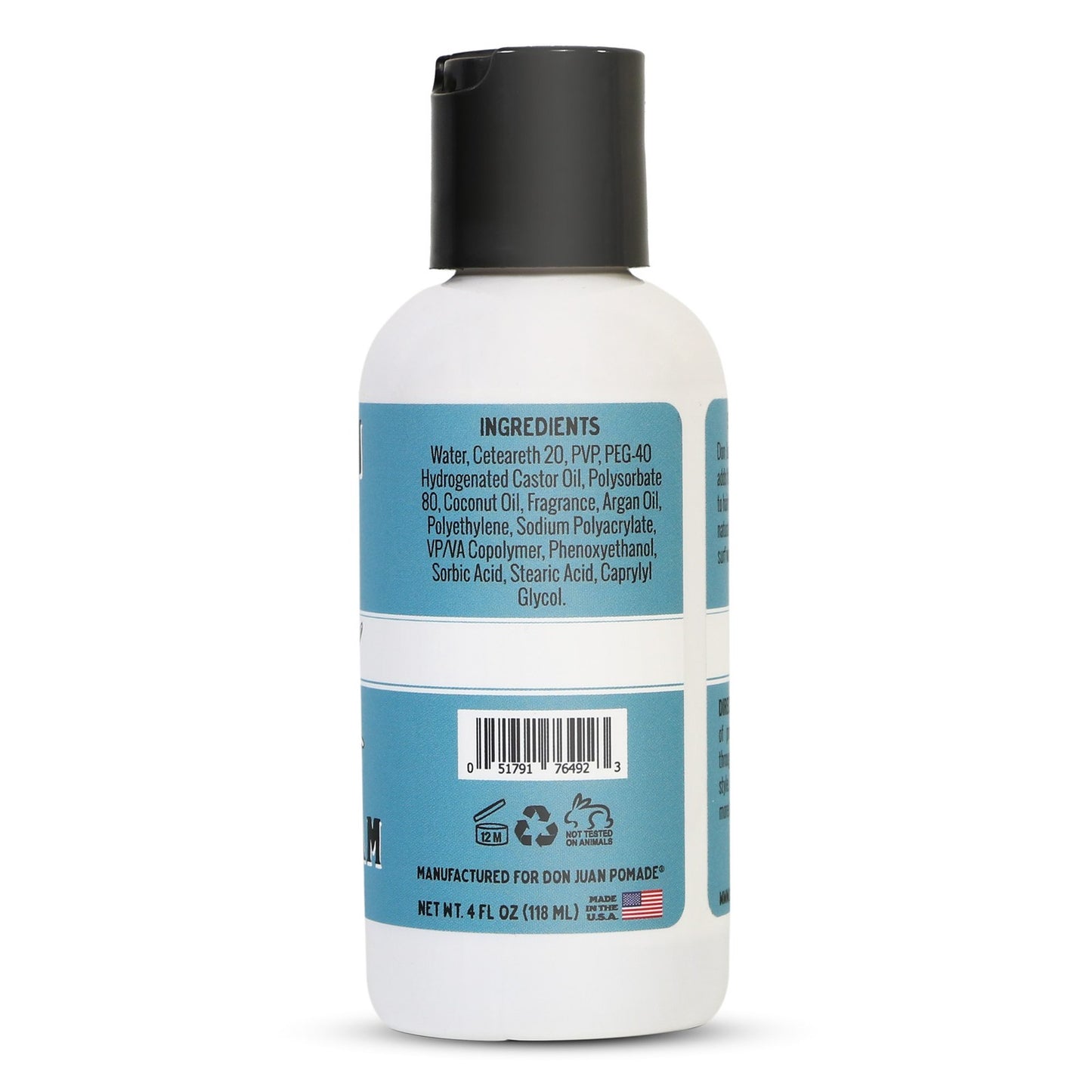 Sea Salt Hair Styling Cream - Natural Volume & Texture, 4 fl oz