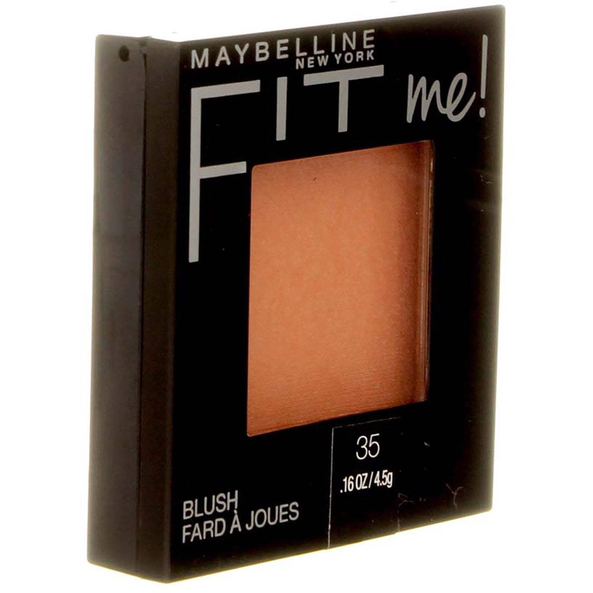 Maybelline Fit Me Blush Coral 35 - Natural Finish, Seamless Blend, 0.16 oz