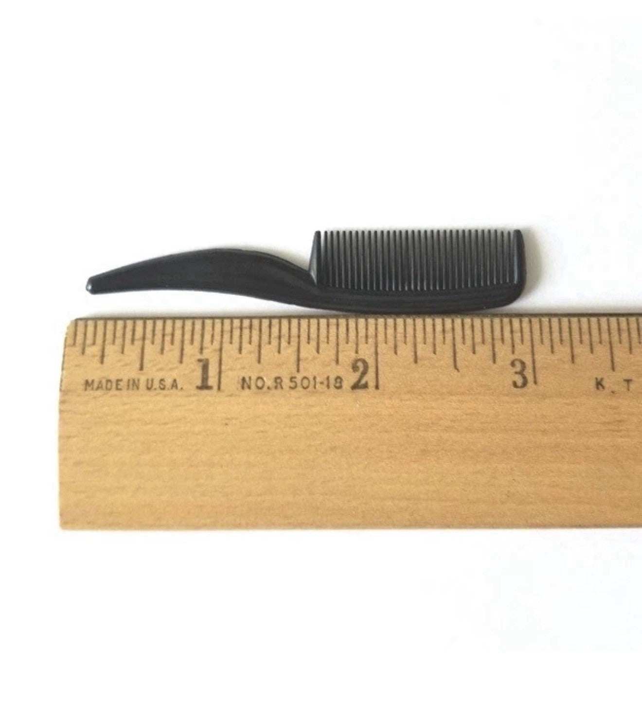 Mini Travel Eyelash & Eyebrow Comb Set for Mustache Beard & Eyebrows - 3 Pieces