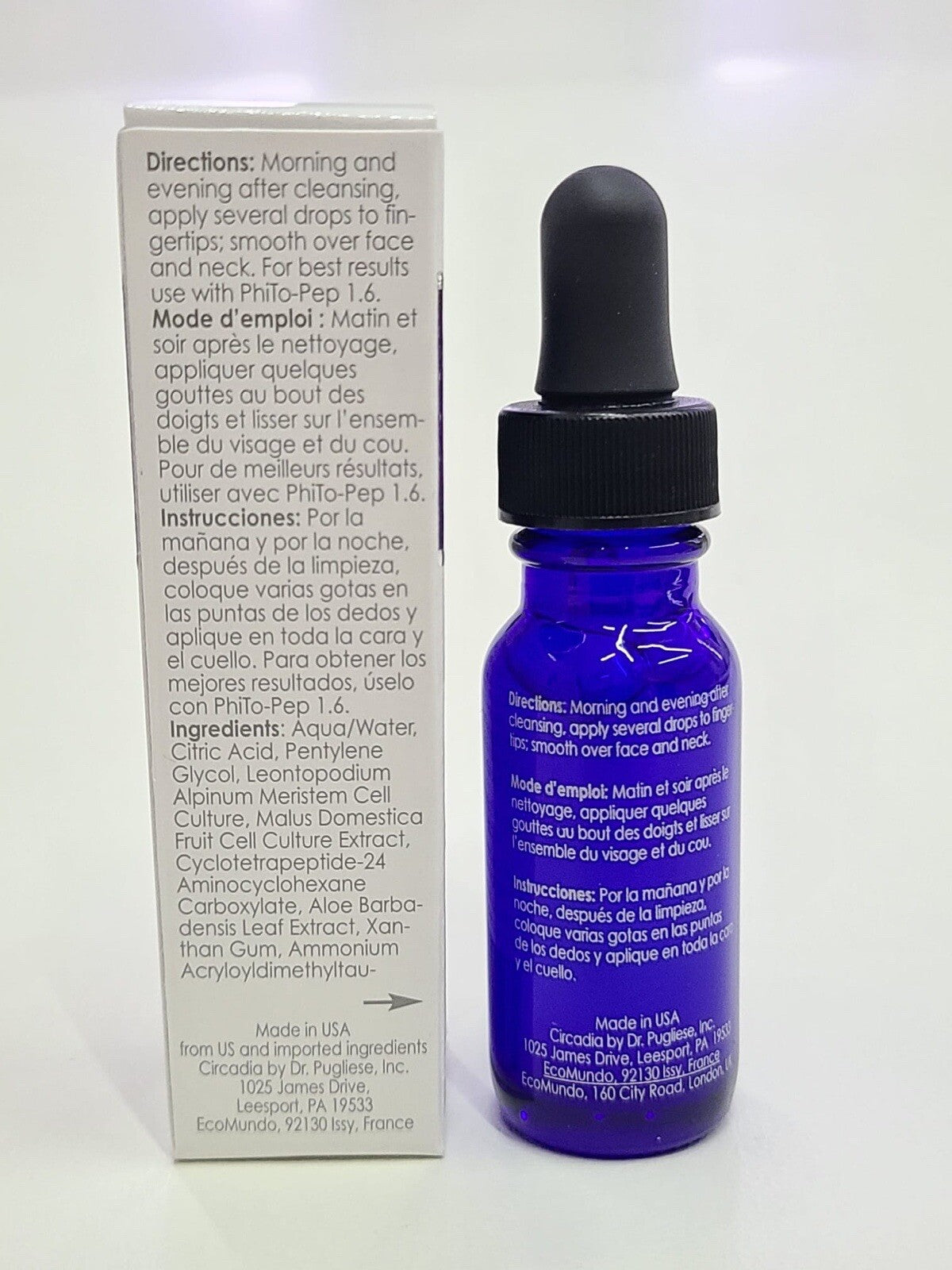 Revitalizing Facial Serum with Stem Cell Extracts - 0.5 fl oz