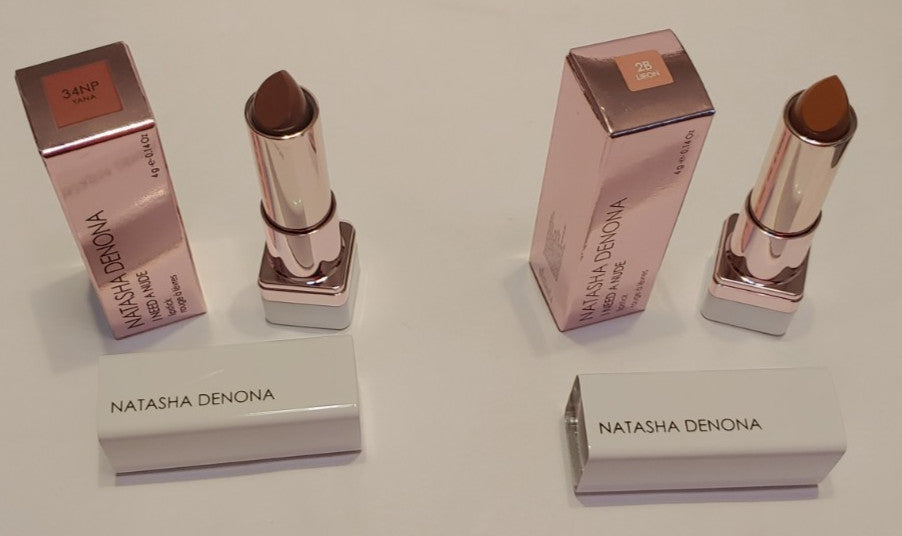 Nude Lipstick – Natasha Denona I Need A Nude, 34NP Yana / 2B Liron – You Choose