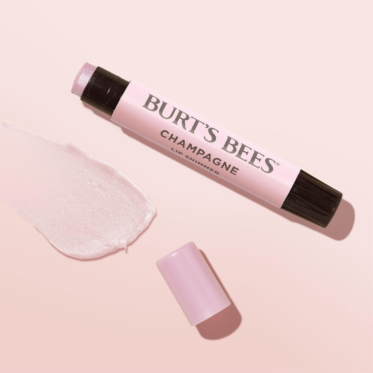 4 Pack Lip Shimmer Set - Natural Lip Gloss with Peppermint & Vitamin E