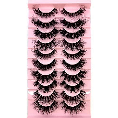 Cruelty-Free 3D Mink Eyelashes with Winged Elongated Thick Design