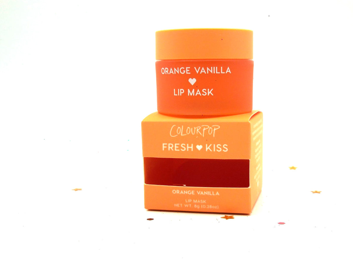 Colorful Orange Vanilla Lip Mask - Hydrating Lip Care 8g
