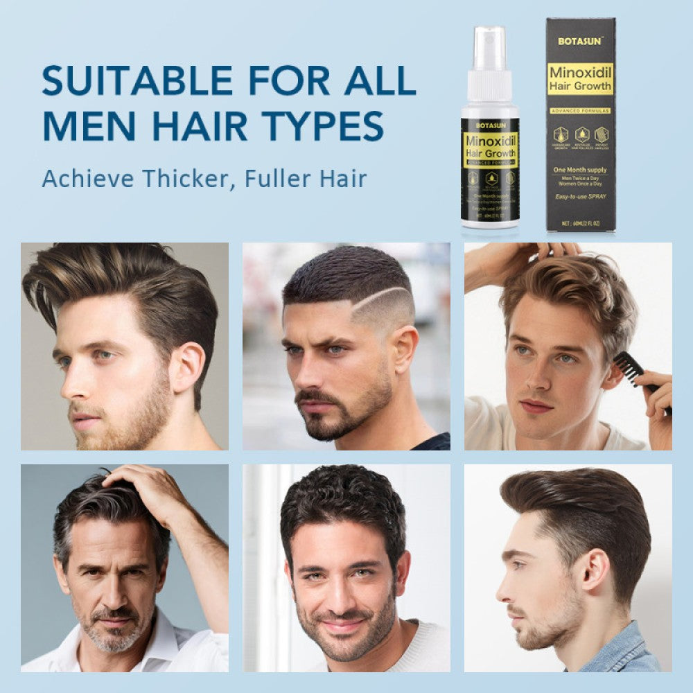 Minoxidil 5% Spray Men Hair Regrowth Treatment Solution 1 Month