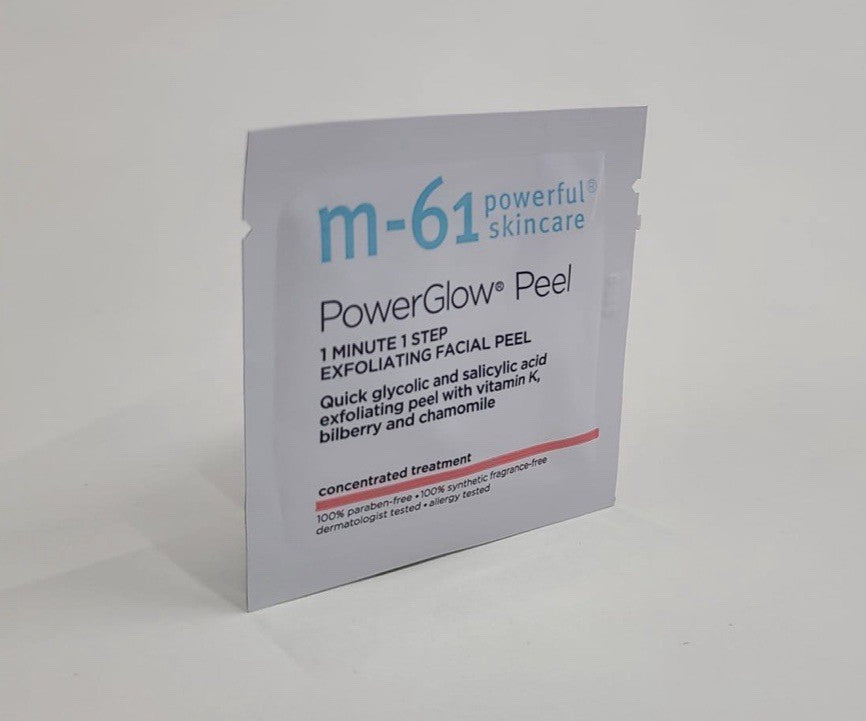 M-61 Power Glow Peel 1 Minute Exfoliating Facial Peel - 20 Treatments