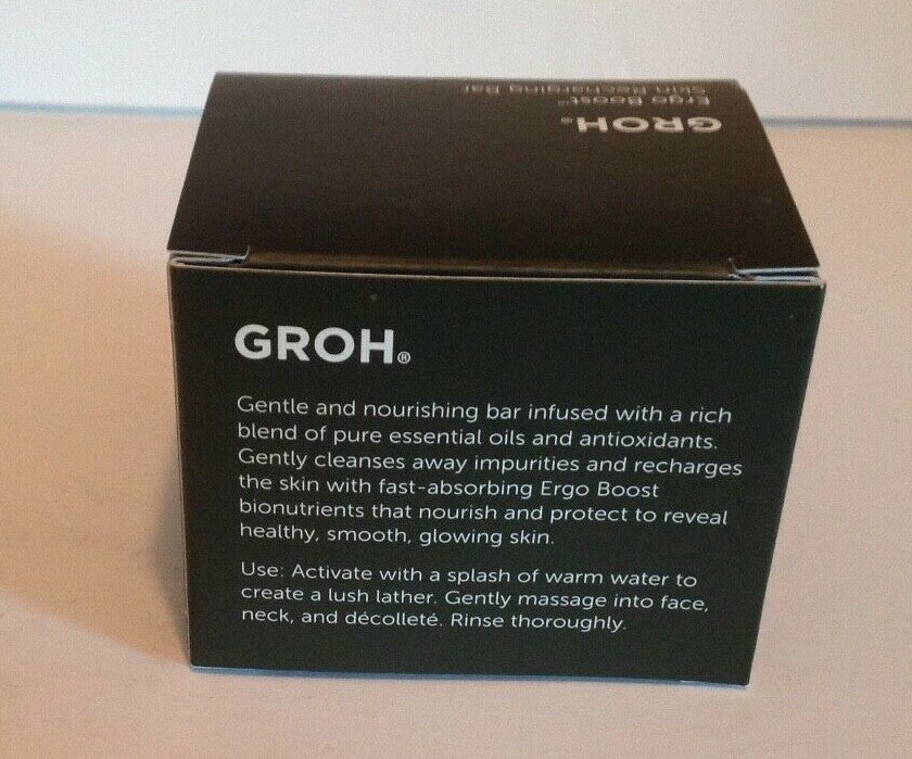 Vegan Skin Recharging Cleansing Bar - Organic, Nourishing, 4.5 Oz
