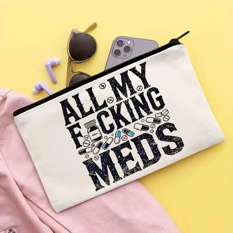 Personalized Makeup Bag with Waterproof Travel Case for Ladies