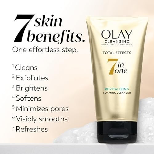 Facial Cleanser for All Skin Types – Foaming Vitamin-Rich Daily Face Wash
