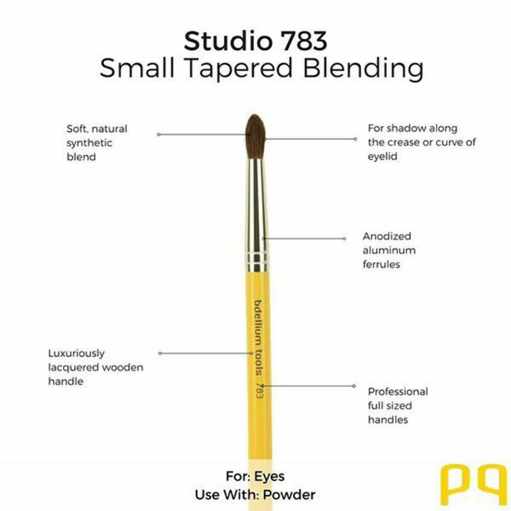 Small Tapered Makeup Brush for Eyeshadow Blending - Professional Quality