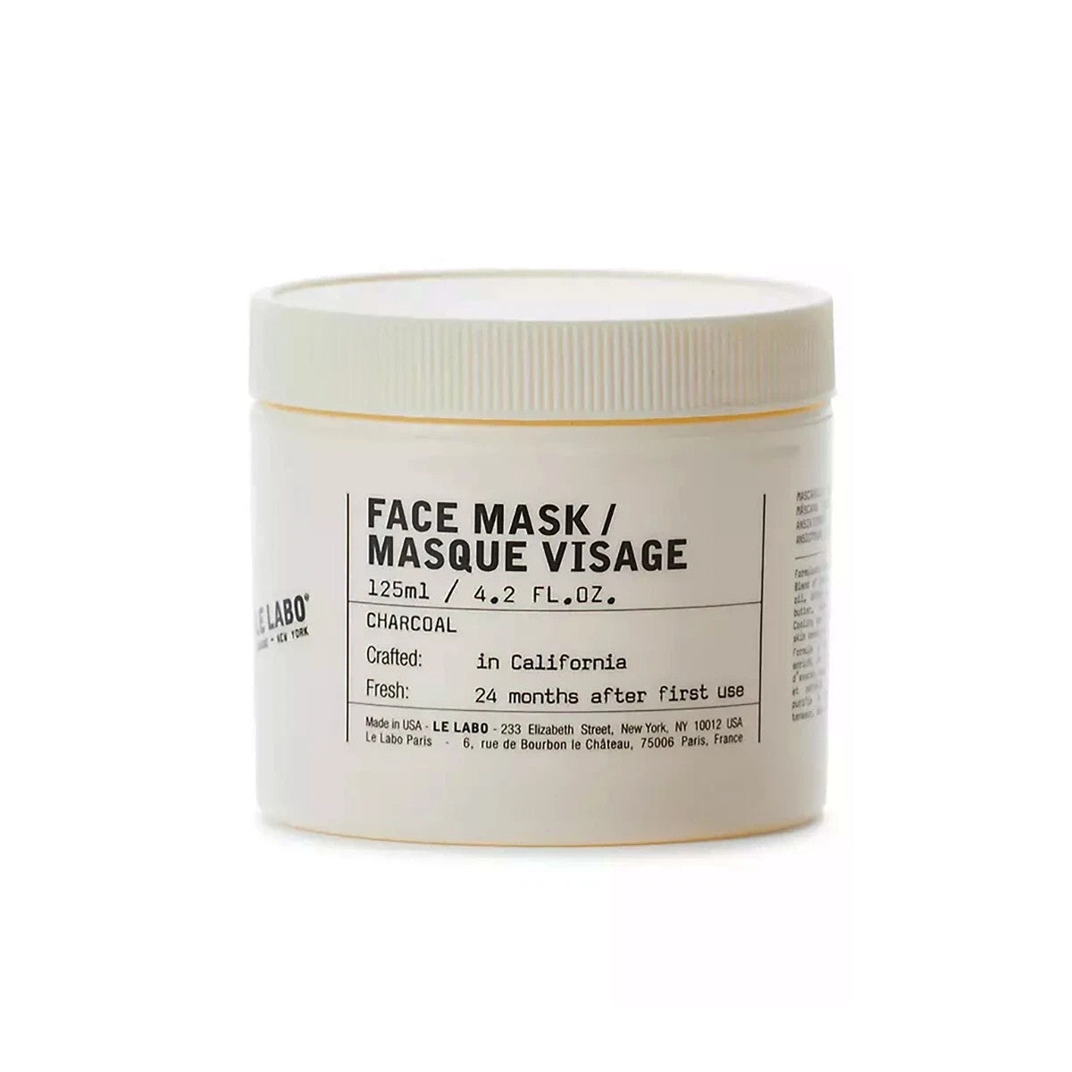 Charcoal Face Mask - 125mL Skincare Treatment