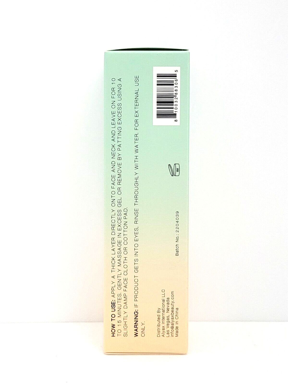 Cucumber Melon Gel Face Mask - 75ml Hydrating Skincare