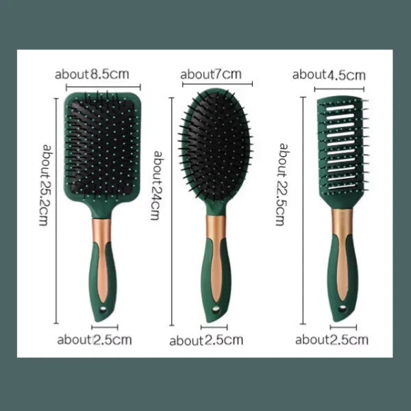 Anti-Static Hairbrush for Styling and Detangling - Unisex, Multiple Sizes & Styles