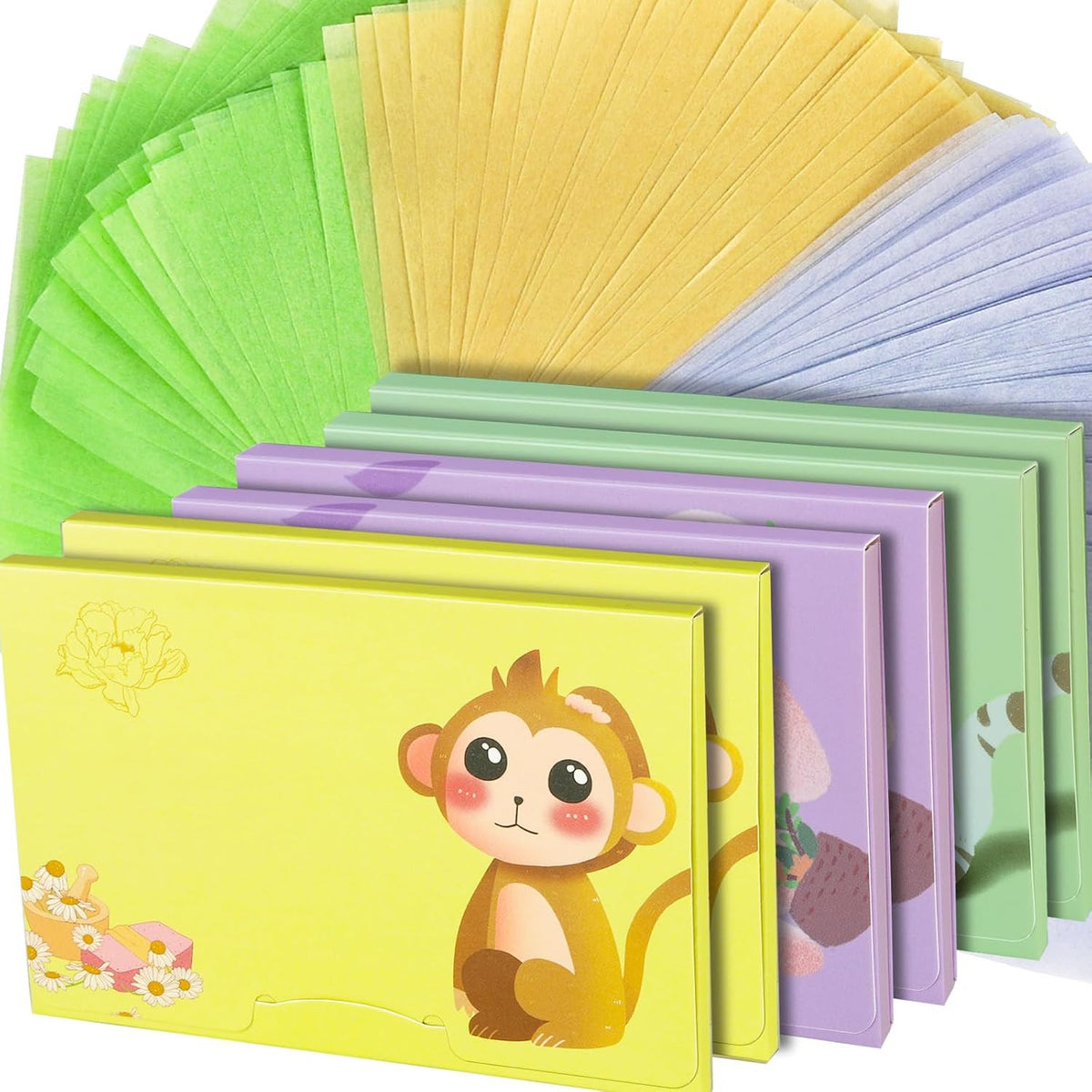 Oil Absorbing Blotting Paper Sheets for Oily Skin, 300 Pack