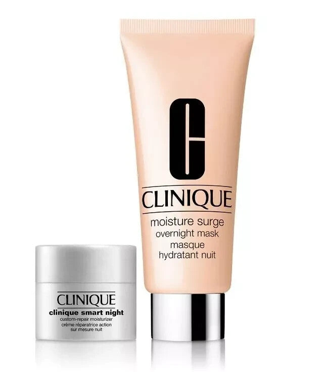 Moisture Surge Overnight Mask & Smart Night Cream Duo Set