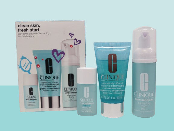 Clinique Clear Skin Acne Solutions 3-Piece Kit - New