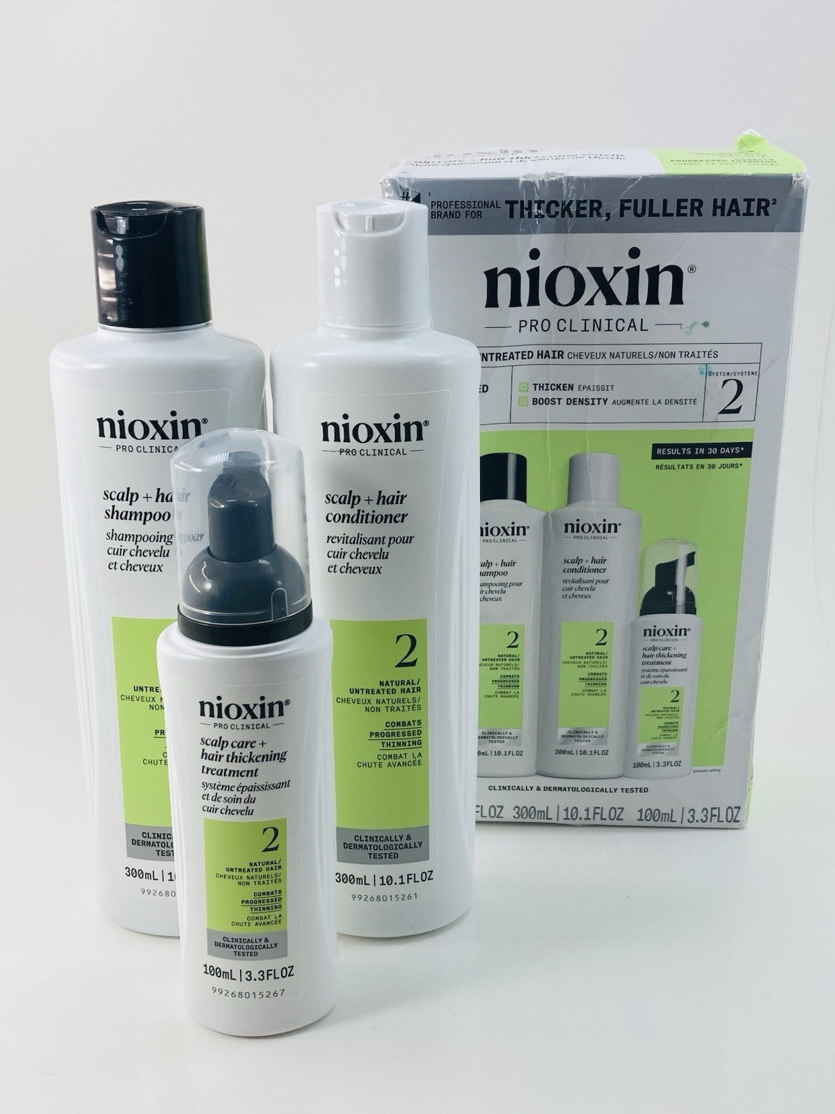 Nioxin System 2 Kit Natural Untreated Hair Progressed Thinning Open