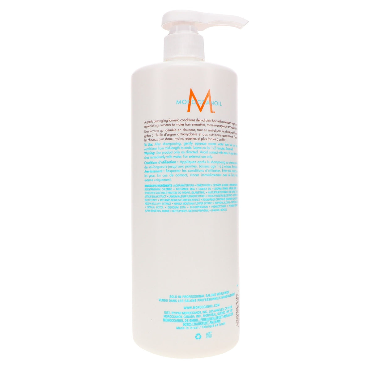 Moroccanoil Hydrating Conditioner 33.8 oz - Moisturizing Hair Care for All Hair Types