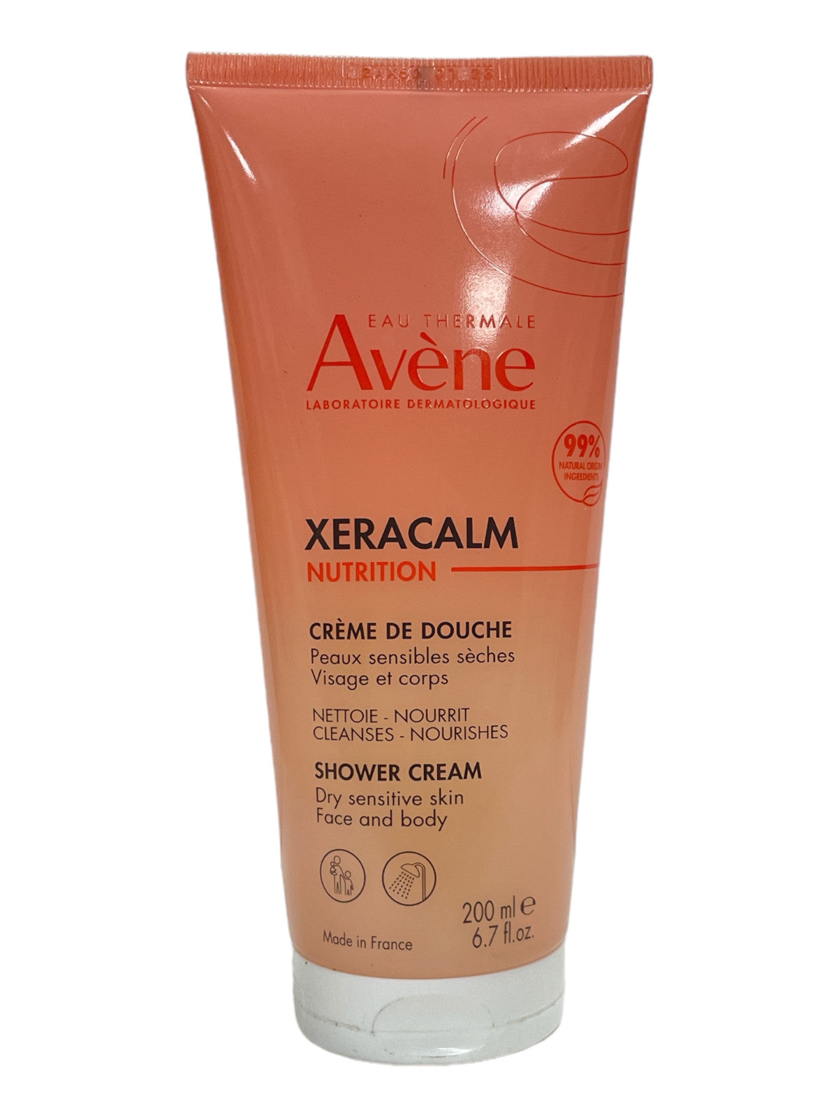 Avène Xeracalm Nutrition Shower Cream - Face & Body, 200ml
