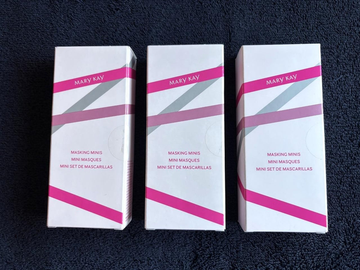 Mary Kay Masking Minis Gel & Charcoal Mask Set - 6 Masks