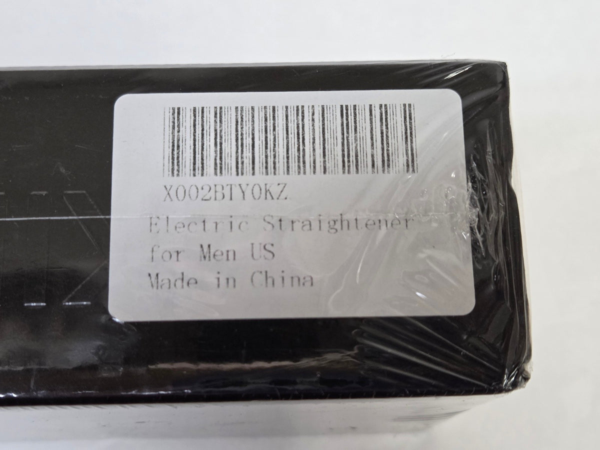 Men's Straightening Heat Brush - Ionic Beard & Hair Styler