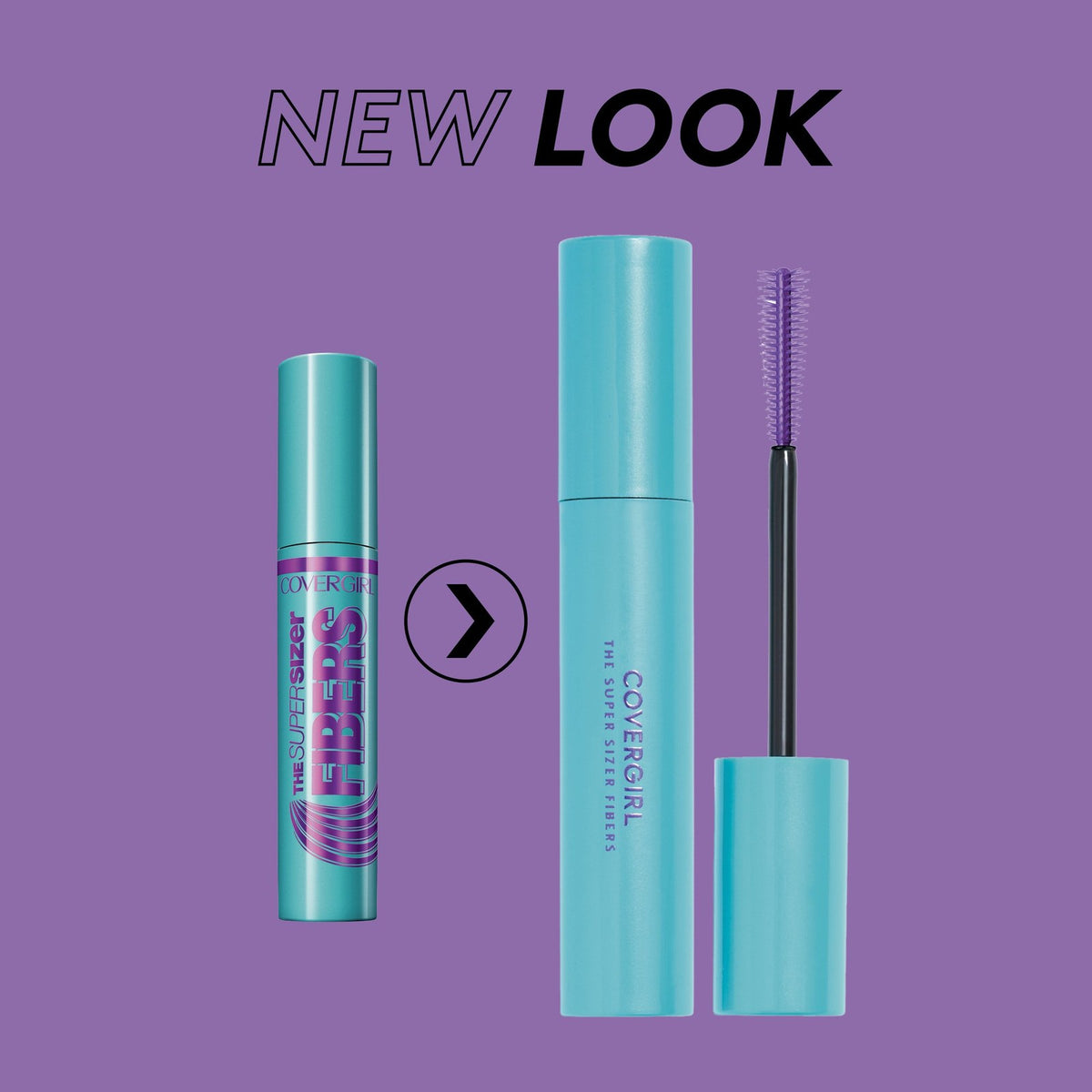 Brown Fiber Mascara for Volume & Length - 0.35 fl oz, False Lash Effect