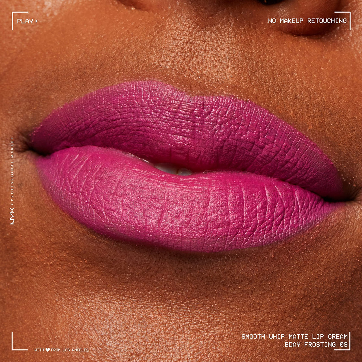Vegan Matte Lip Cream 09 Bday Frosting - Long Lasting Lipstick