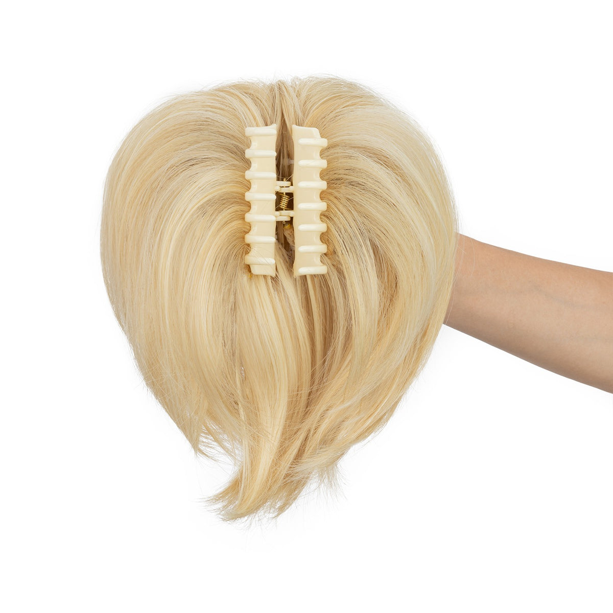 Natural Messy Bun Hairpiece Ponytail Extension with Claw Clip - All Colors