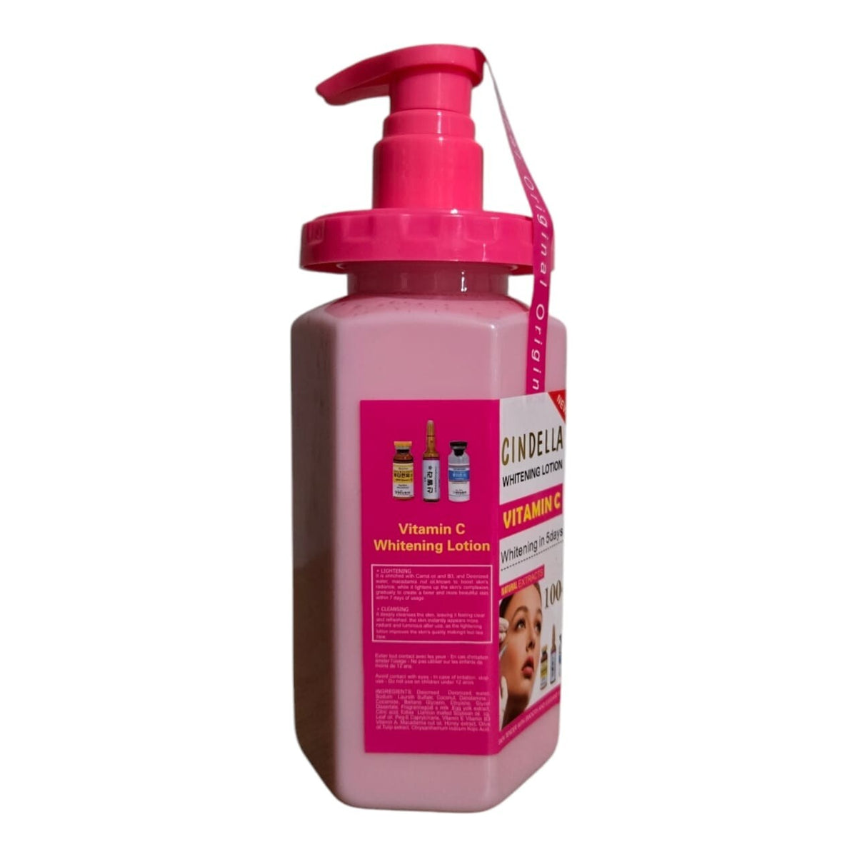 Vitamin C Lotion 500ml - Brightening Skin Care Moisturizer