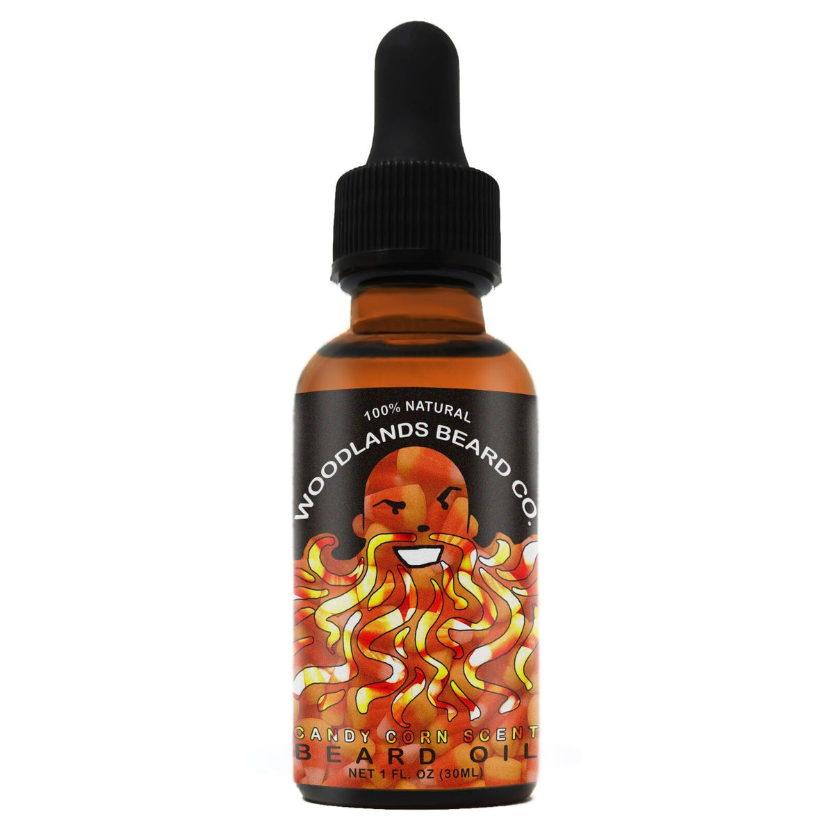Candy Corn Beard Oil - Scented with Orange, Cinnamon & Frankincense