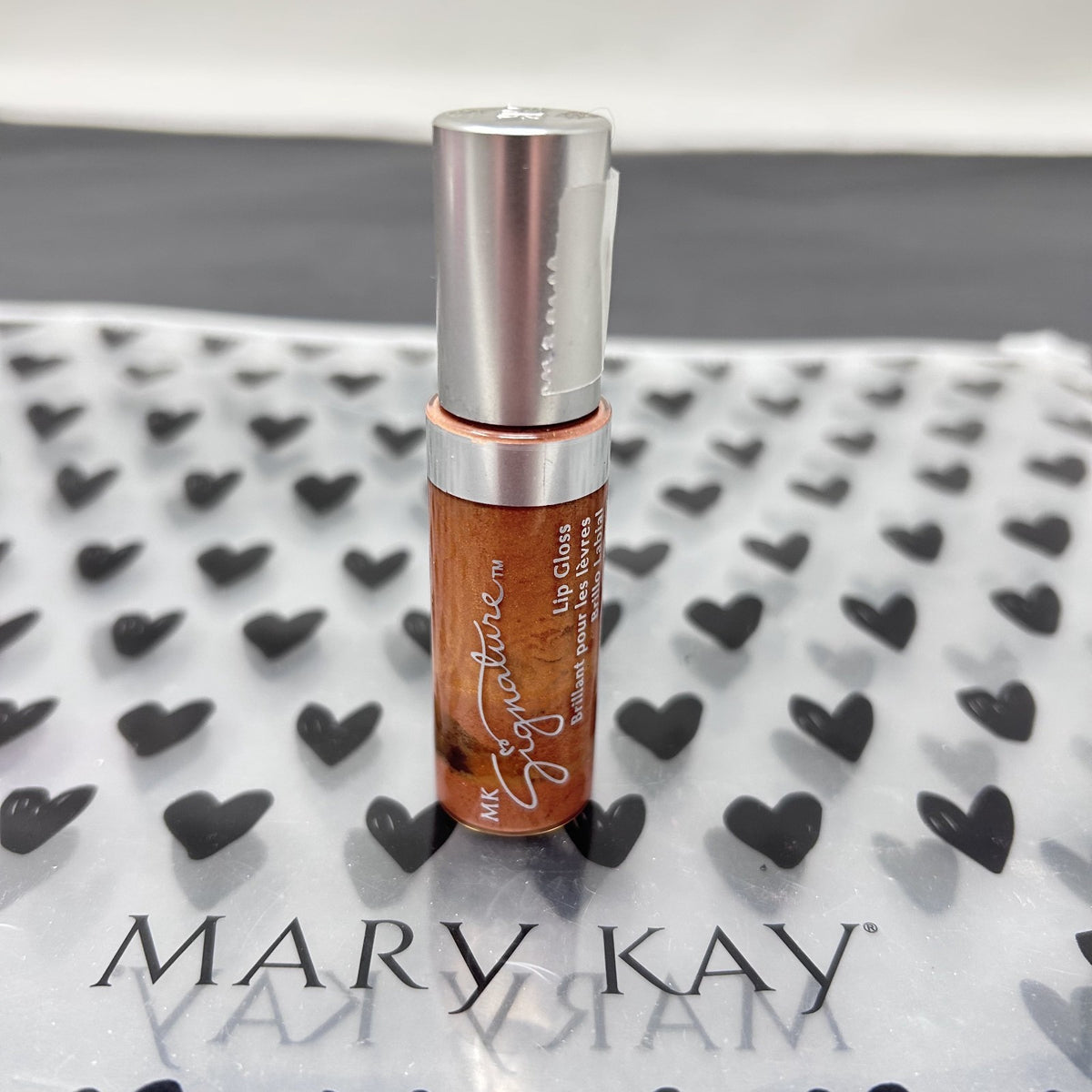 Discontinued Mary Kay Signature Lip Gloss Cocoa Creme 0.27 oz - No Box