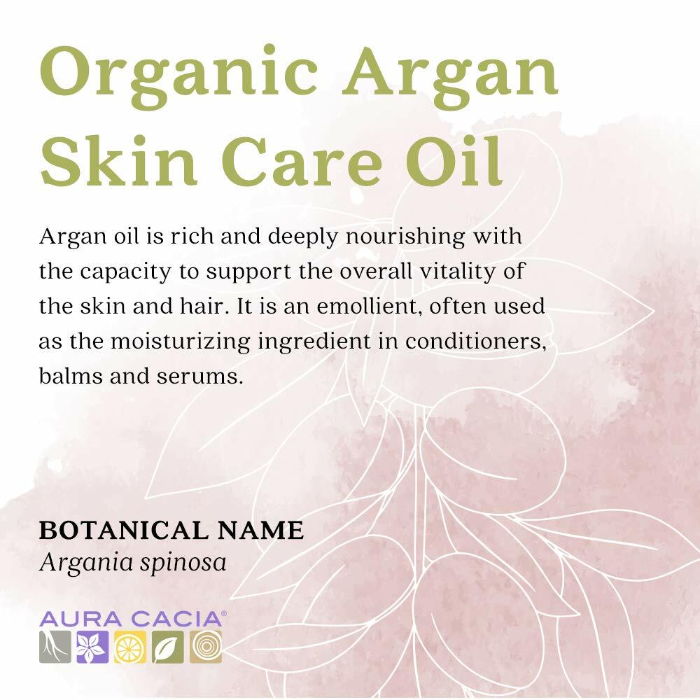 Organic Argan Oil - Cold Pressed Skin & Hair Moisturizer 1 oz