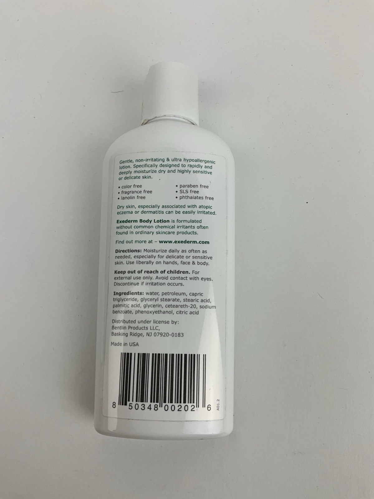 Exederm Eczema Care Daily Lotion 6 Oz New Old Stock