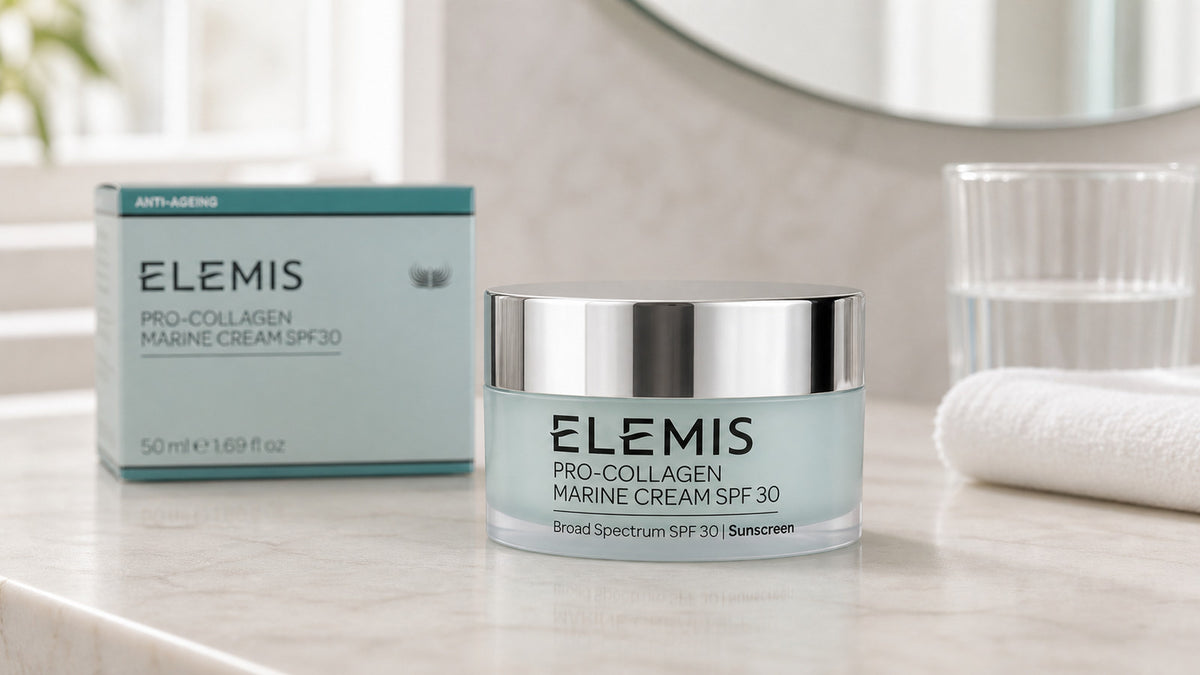 Elemis Pro-Collagen Marine Cream SPF 30 Moisturizer 50ml - Anti-Aging Sun Protection