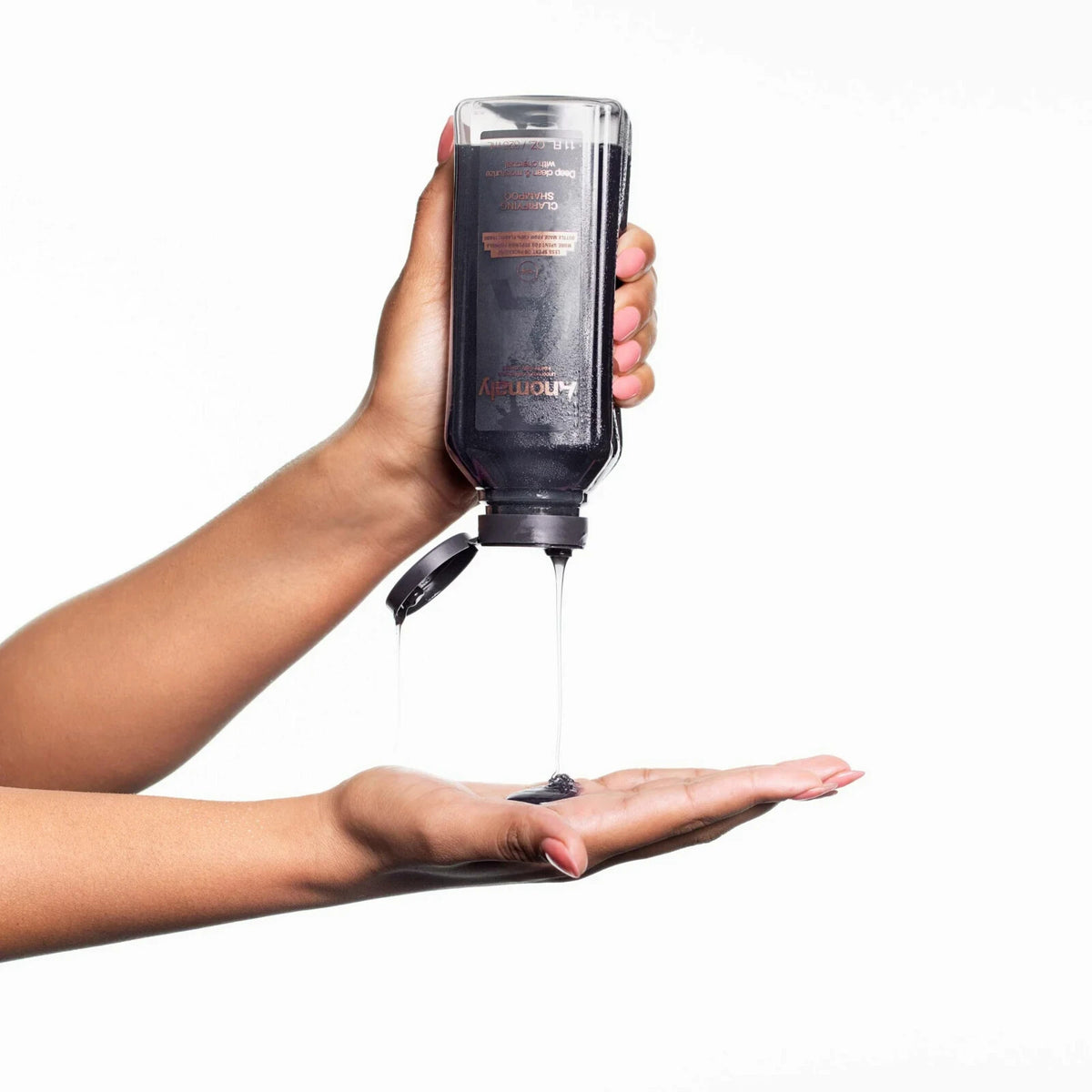 Clarifying Hair Shampoo with Charcoal & Eucalyptus - Deep Clean & Moisturize, 11 fl oz