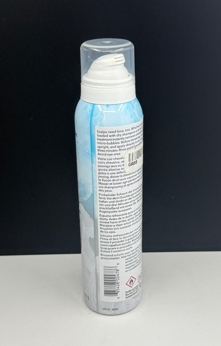 Scalp Detox Fizzing Foam - Hair & Scalp Clarifying Treatment 3.5 oz