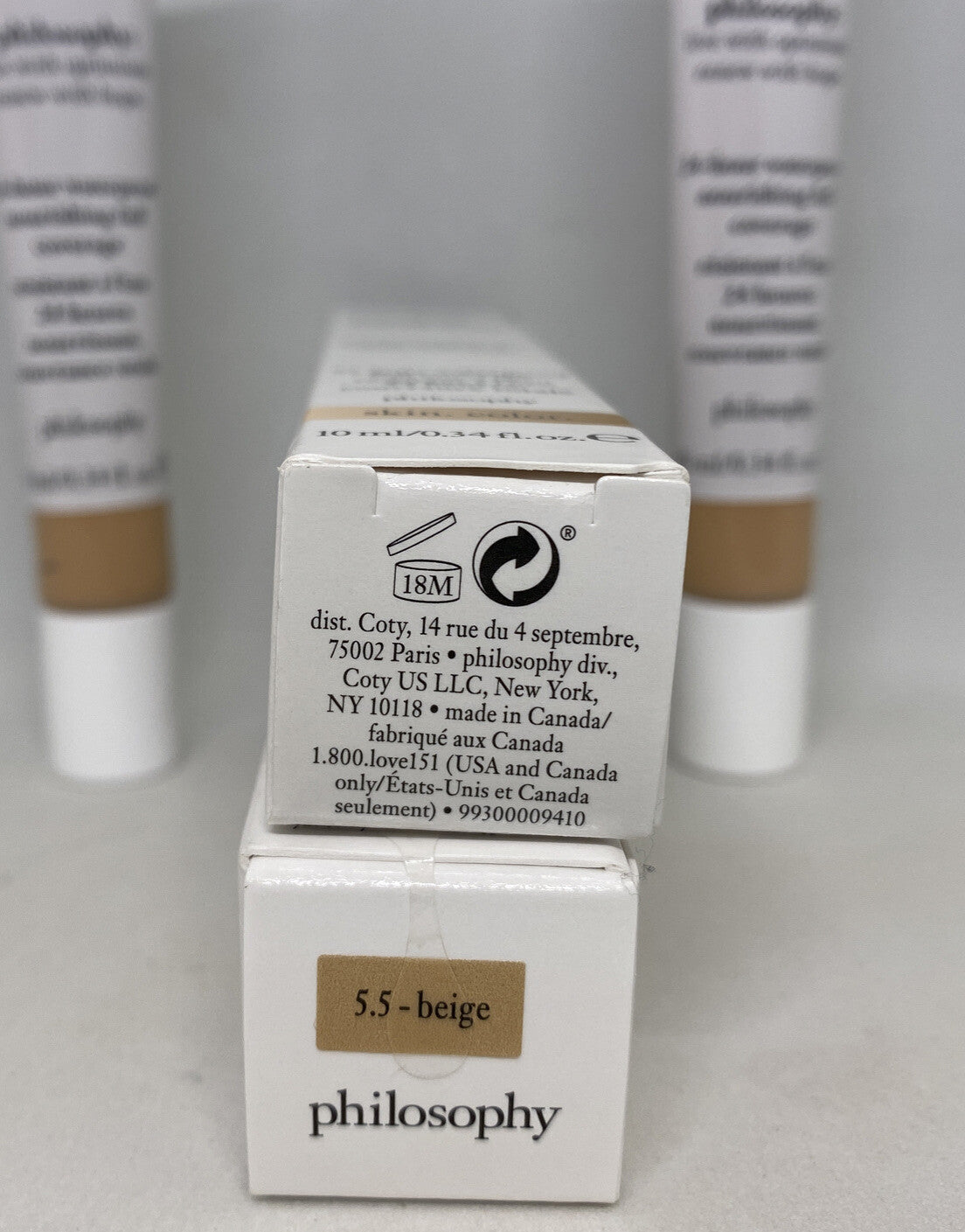 Waterproof Concealer 5.5 Beige - Full Coverage, Skin-Nourishing Formula