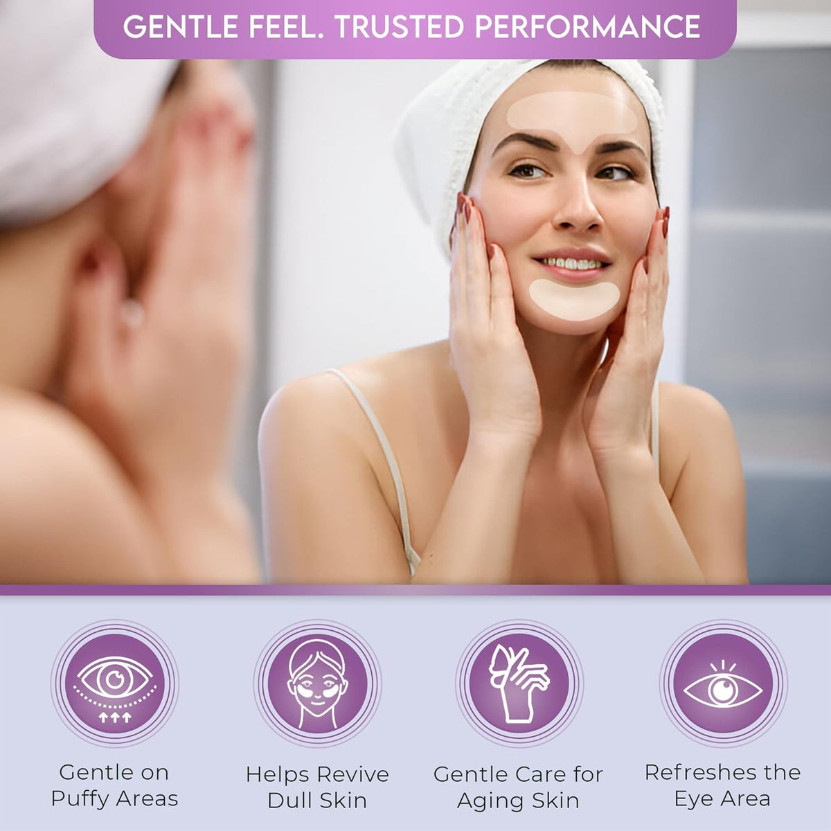 Full Face Hydrocolloid Acne Patches - Large Zit Stickers for All Skin Types