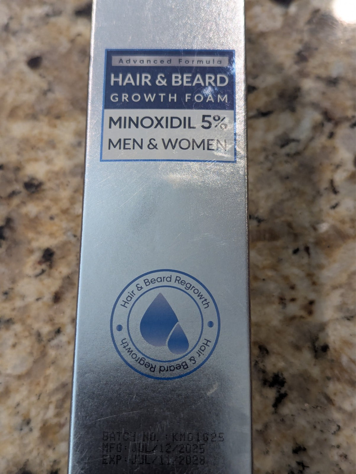 Hair & Beard Growth Foam 2 oz
