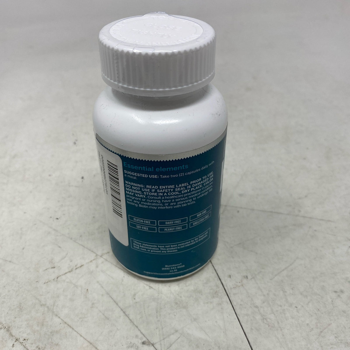 Hair Hero Men Biotin Vitamins, 5000mcg, 60 Caps