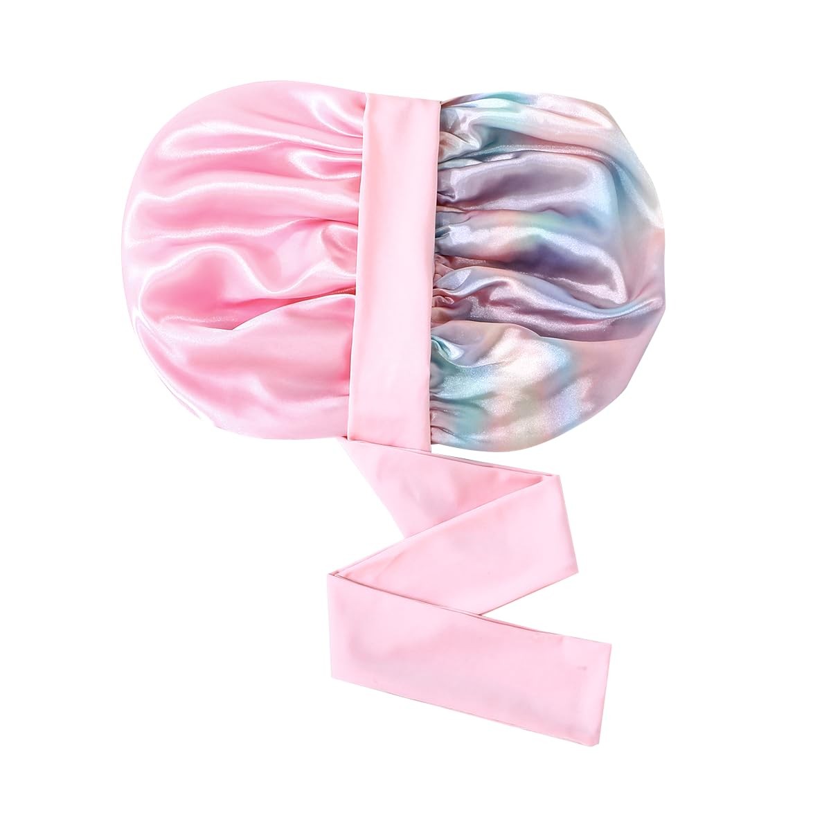 GDTOGRT Satin Silk Bonnet for Sleeping Women, Double Layer One Size,