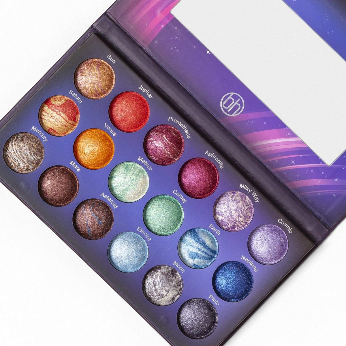 Galaxy Chic Eyeshadow Palette - 18 Baked Shades for Bold Looks