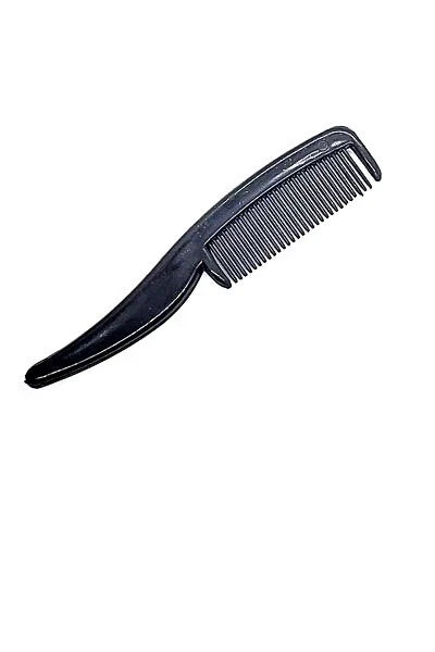 Mini Travel Beard Comb Set - 3 Inch Plastic Mustache & Facial Hairbrushes