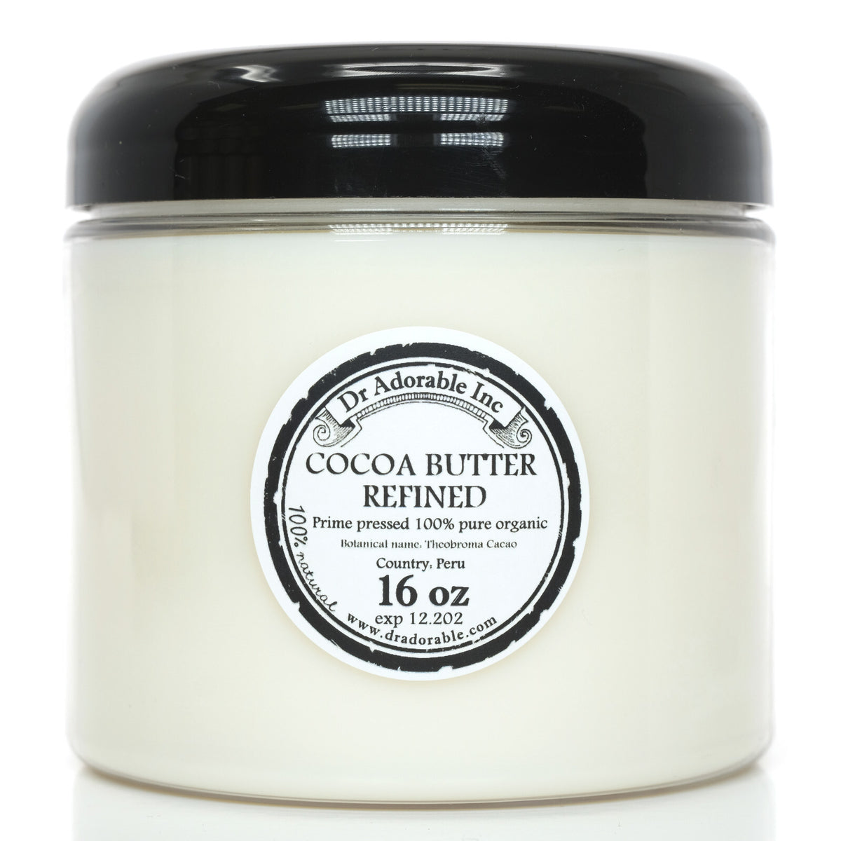 Pure Organic Cocoa Butter - Natural Skin Care