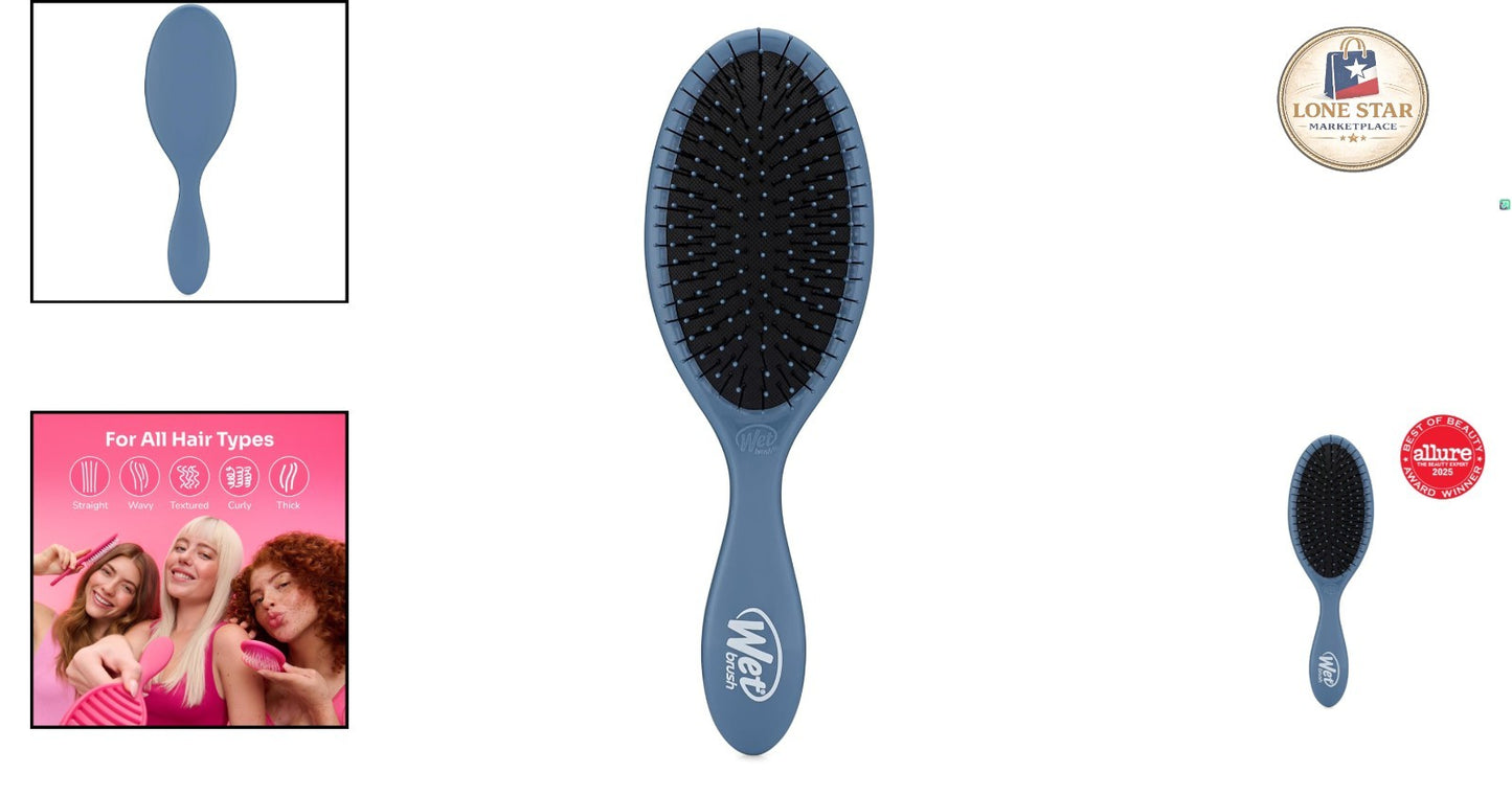 Detangler Hair Brush with Ultra-Soft Bristles for Effortless Styling