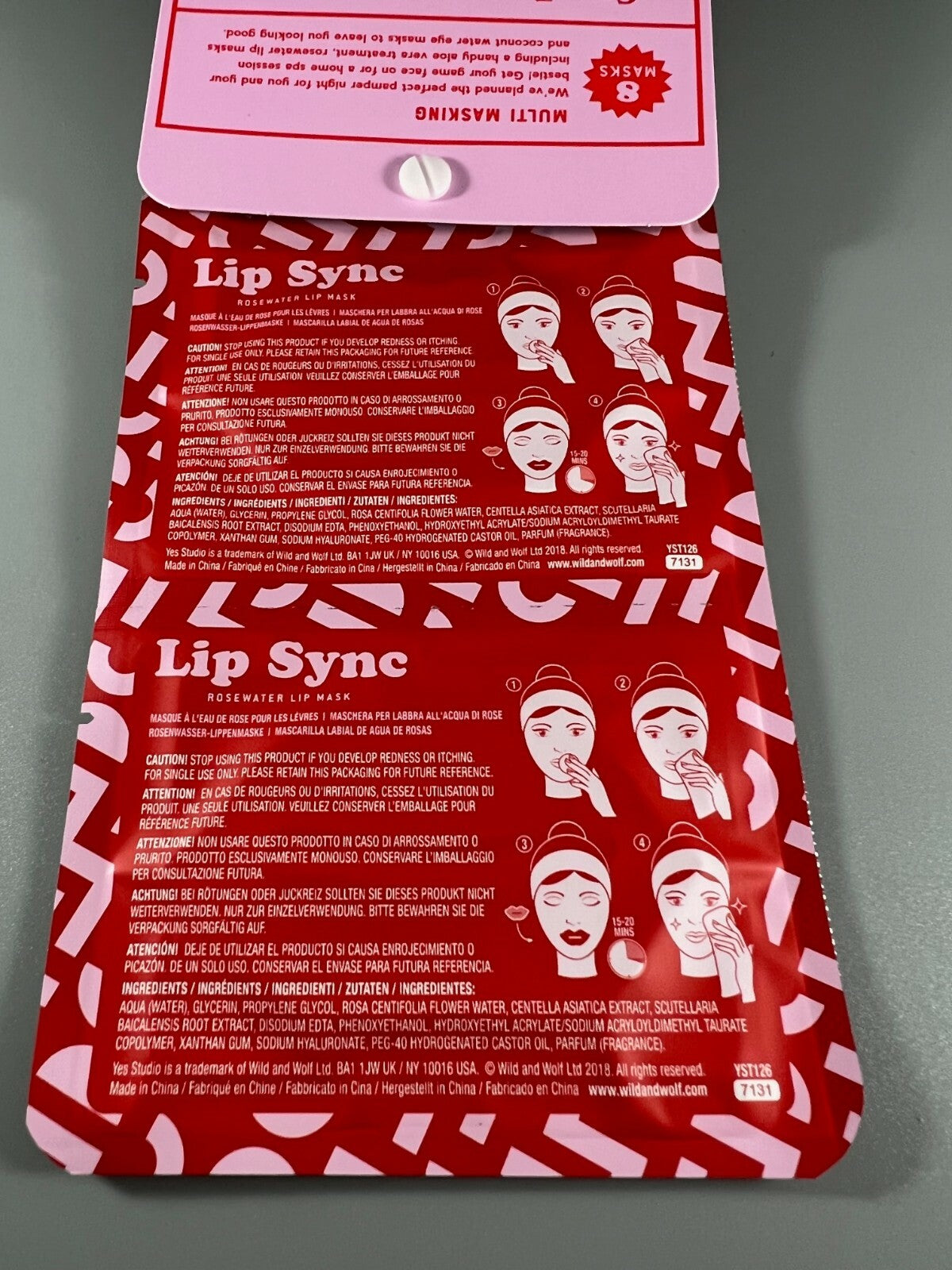 Multi Masking Set of 8 Beauty Masks