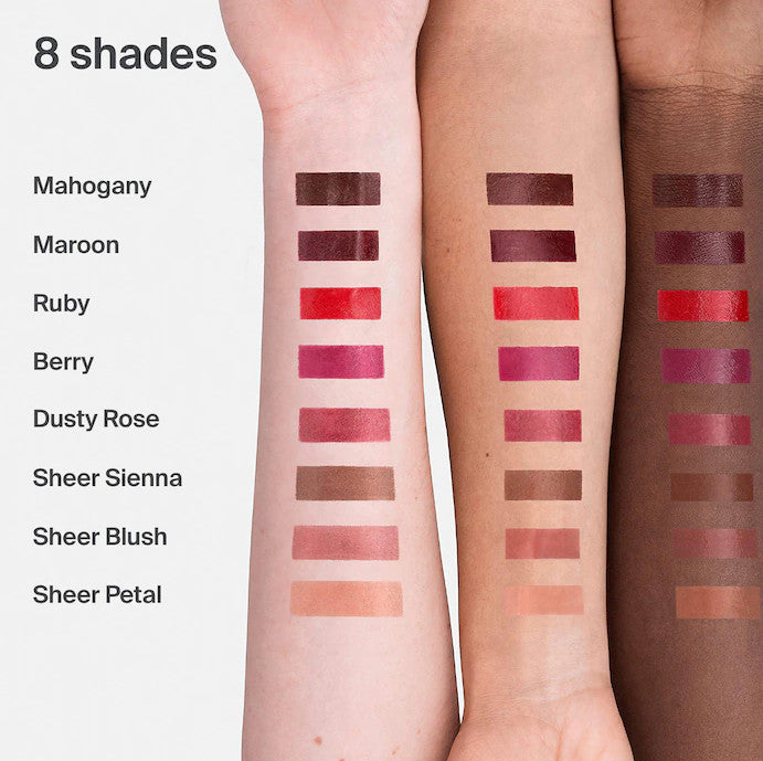 Long-Wear Lip Lacquer with High Shine - 8 Shades, Transfer Proof