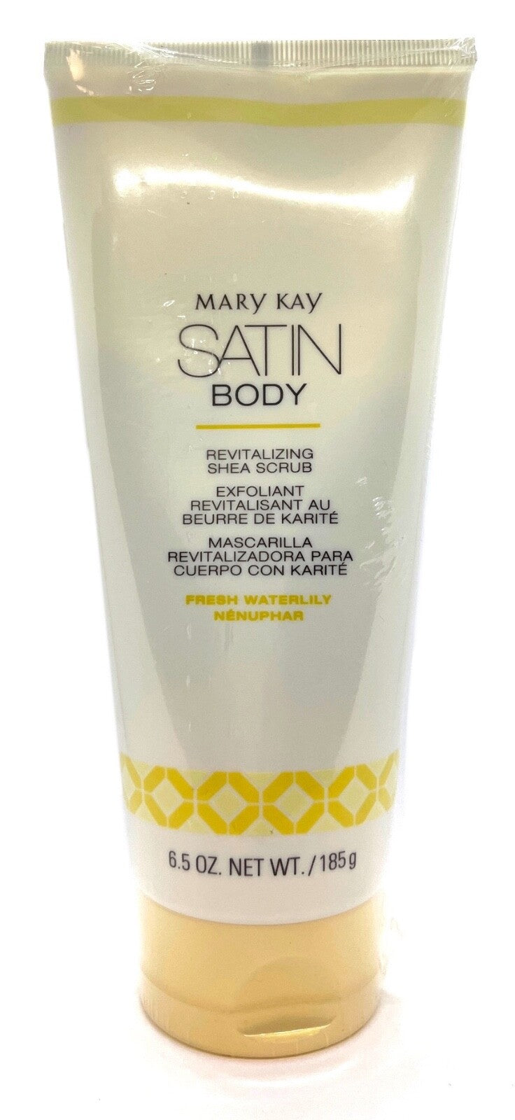 MARY KAY SATIN BODY REVITALIZING SHEA SCRUB~FRESH WATERLILY~LOT OF